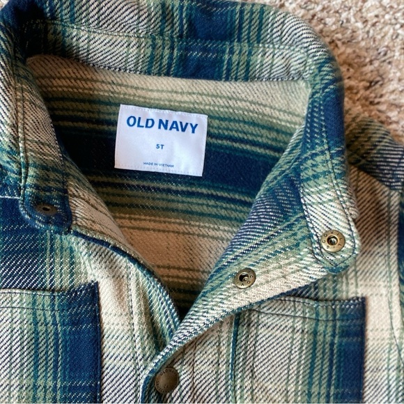 Girls Size 5 Jacket Bundle Faux Leather Plaid Shacket Asymmetrical Zip Black - Picture 6 of 9